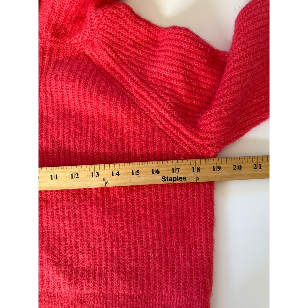 Abercrombie & Fitch Womens  Ribbed‎ Knit Hooded Sweater Cropped Size XS Preppy - Picture 5 of 10